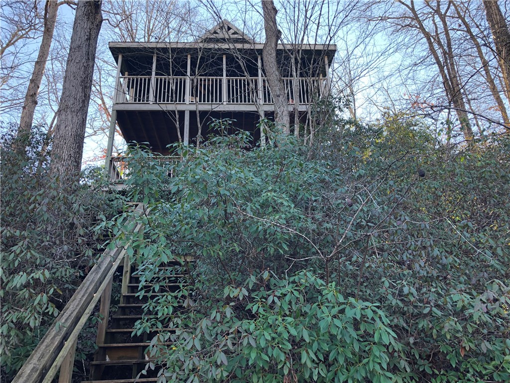 215 Ridge Road Westminster, SC 29693 - Photo 33 of 42 Looking up from lower decks