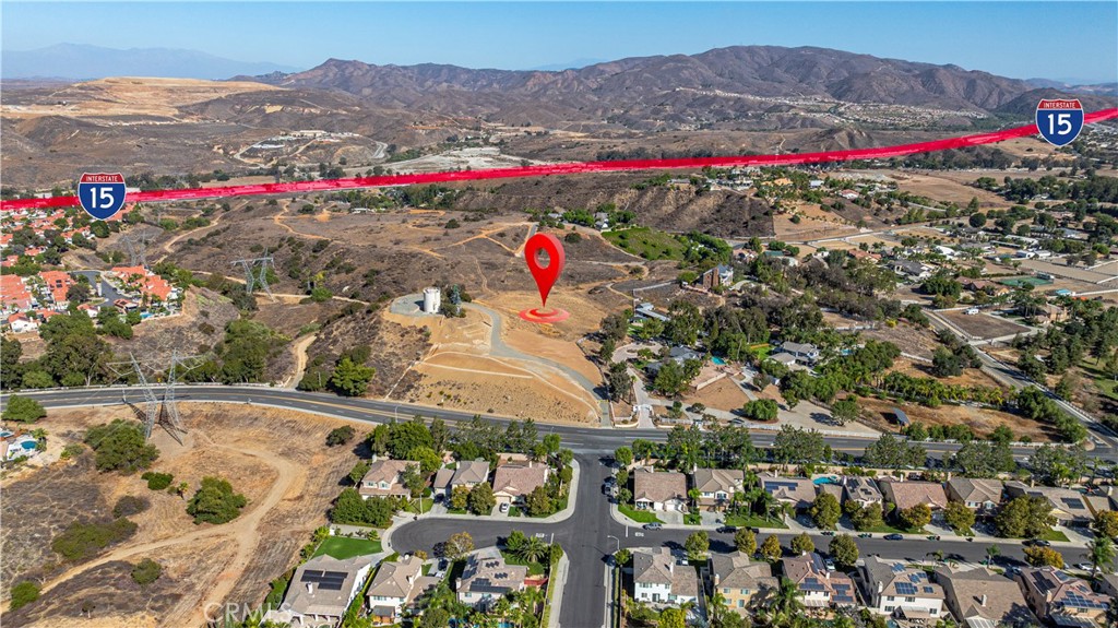 0 Knabe Road Corona, CA 92883 - Photo 7 of 23 a view of city and mountain