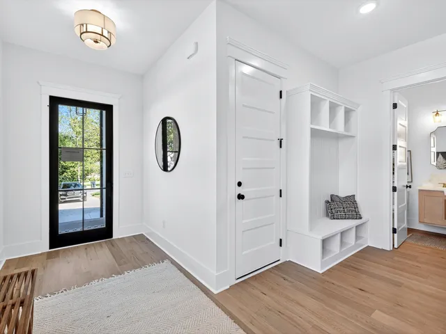 a view of a backyard of the house