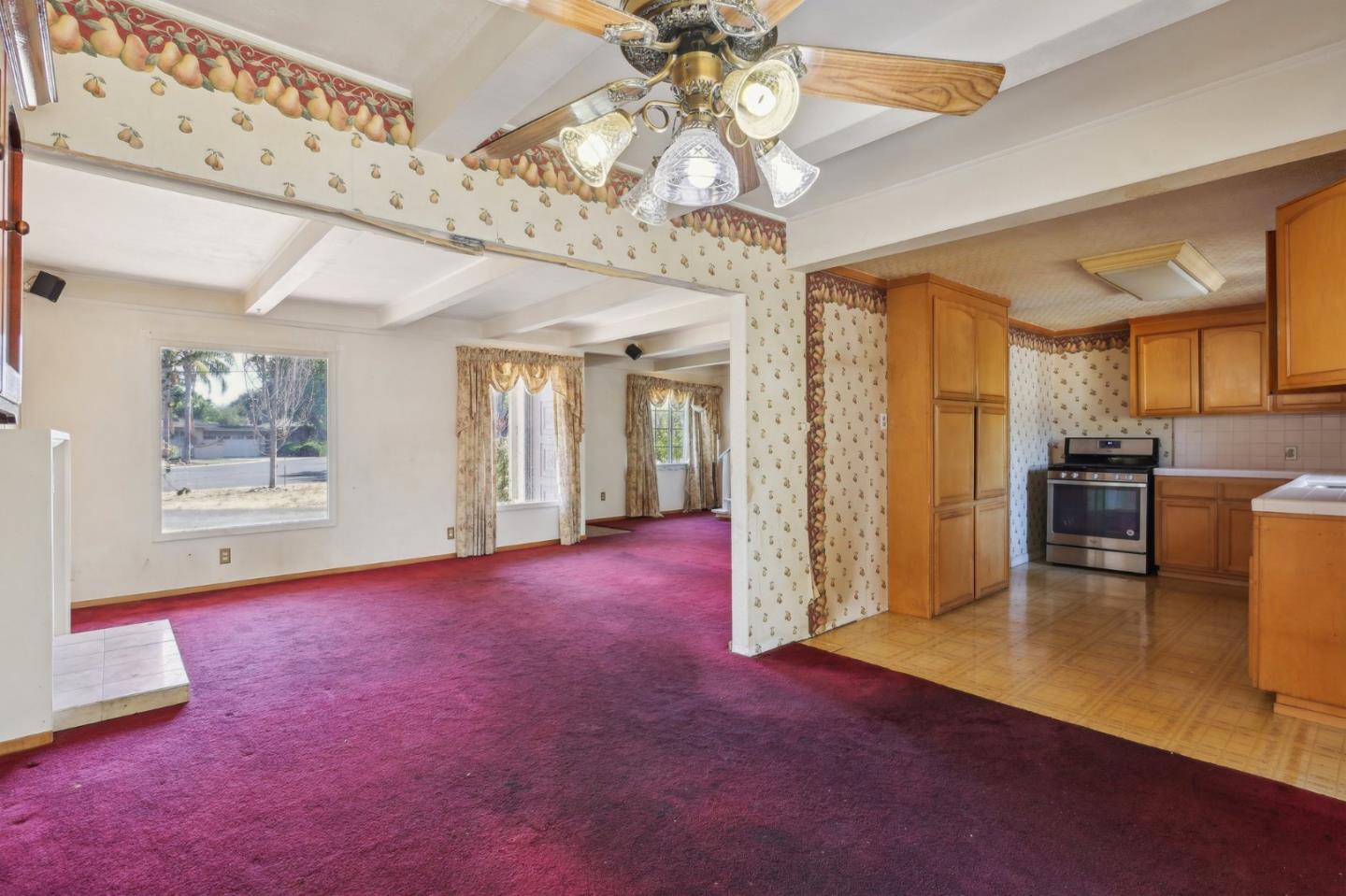14769 Nelson Way San Jose, CA 95124 - Photo 12 of 43 a view of livingroom with hardwood floor and ceiling fan