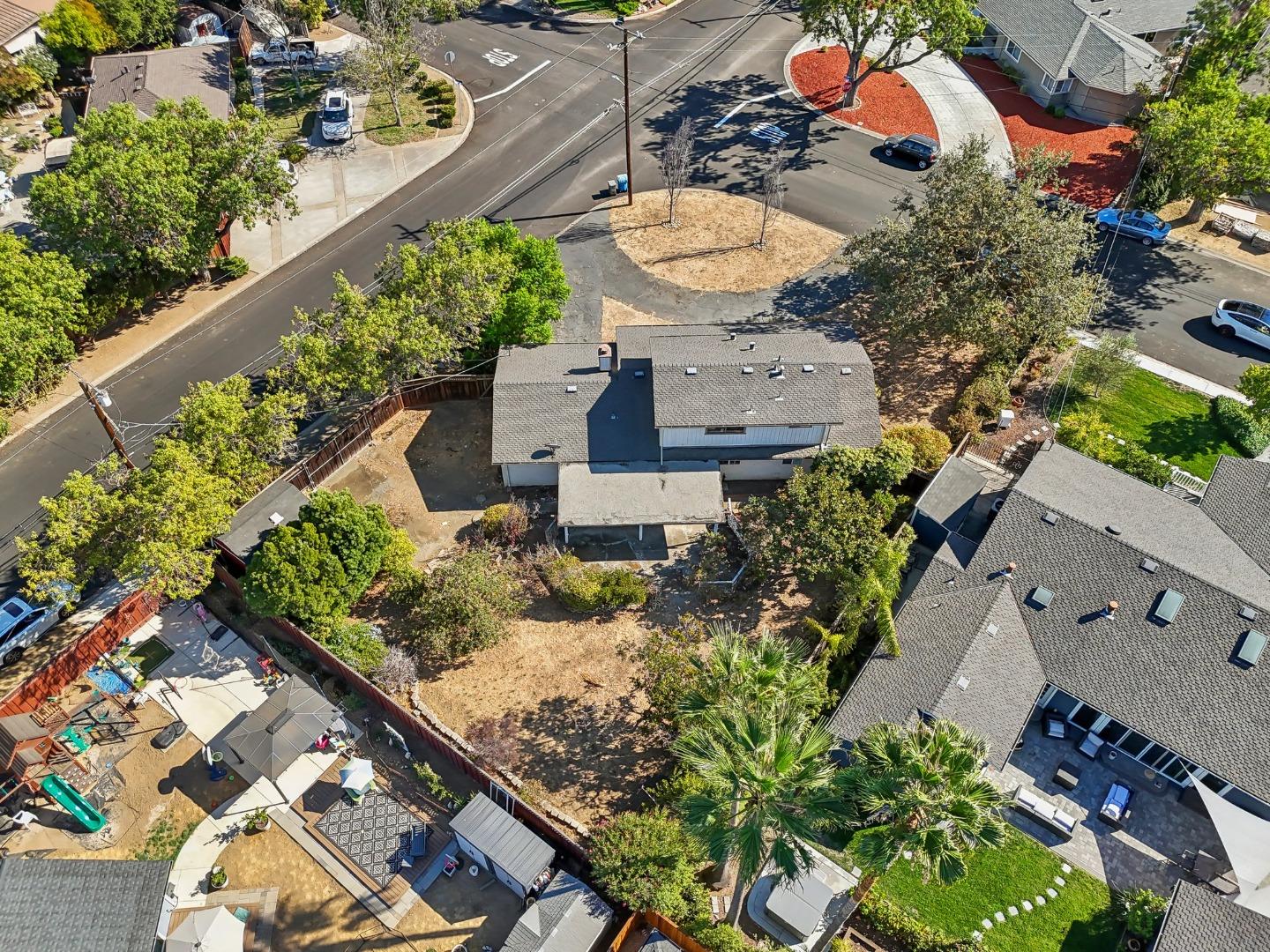 14769 Nelson Way San Jose, CA 95124 - Photo 36 of 43 an aerial view of a house with a swimming pool