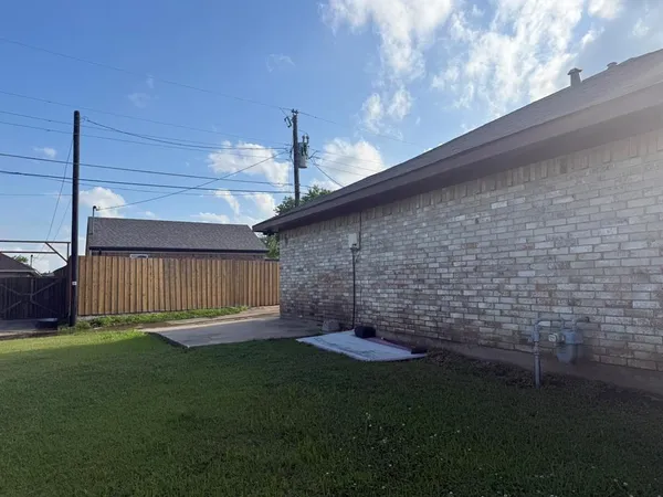 a view of outdoor space and yard