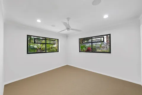 en empty room with window