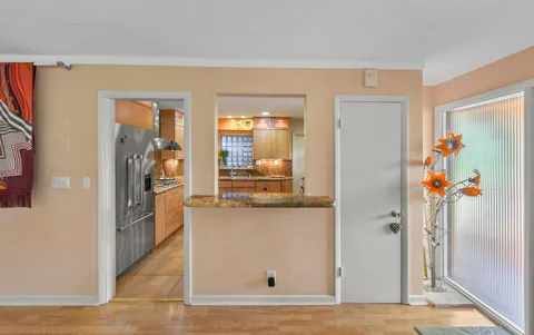 a view of a living room