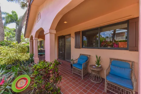 a view of outdoor space and living room