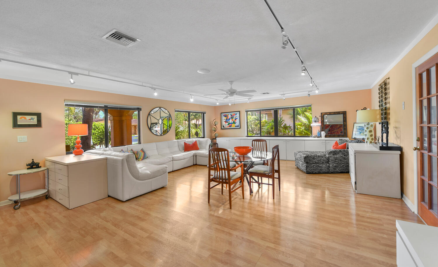 708 Northwest 6th Drive Boca Raton, FL 33486 - Photo 7 of 31 a living room with furniture and a large window