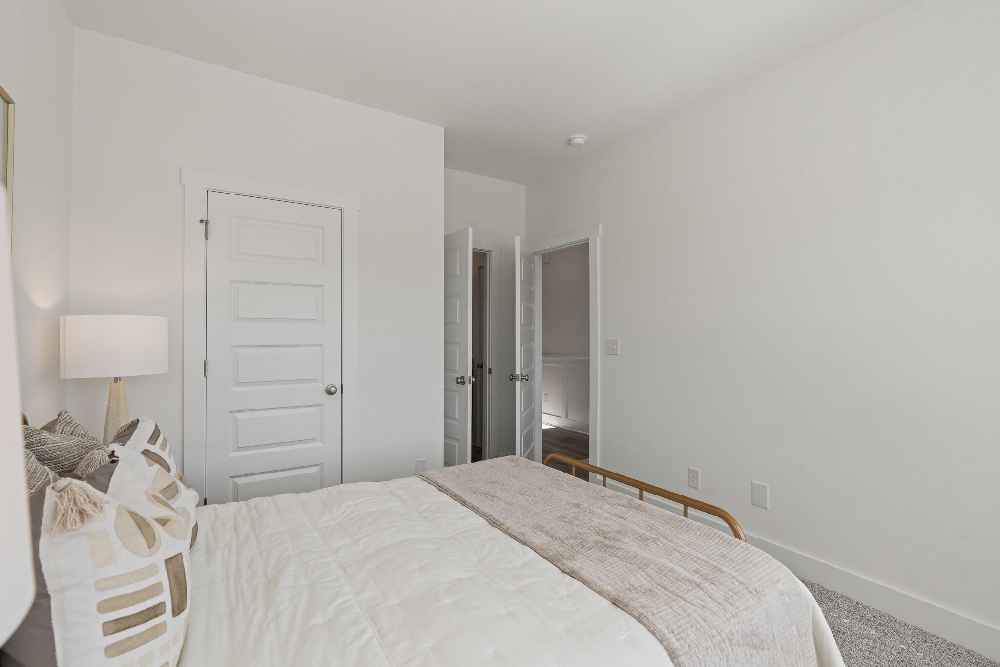 Lot 14 Clarke Hill Road Freeport, FL 32439 - Photo 18 of 58 a bedroom with a bed and a lamp