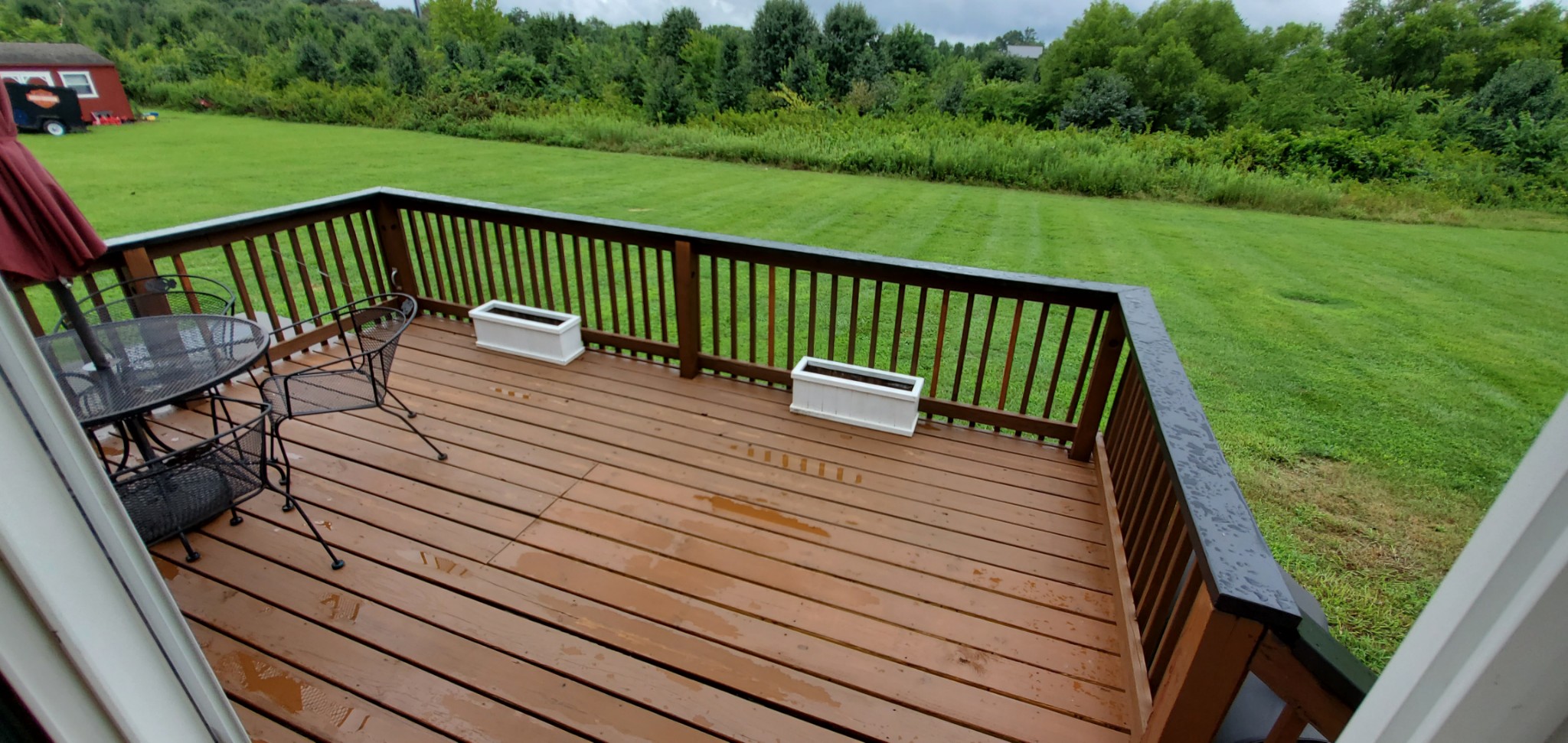 5043 Mt Zion Road Springfield, TN 37172 - Photo 4 of 32 a view of balcony with wooden floor and fence