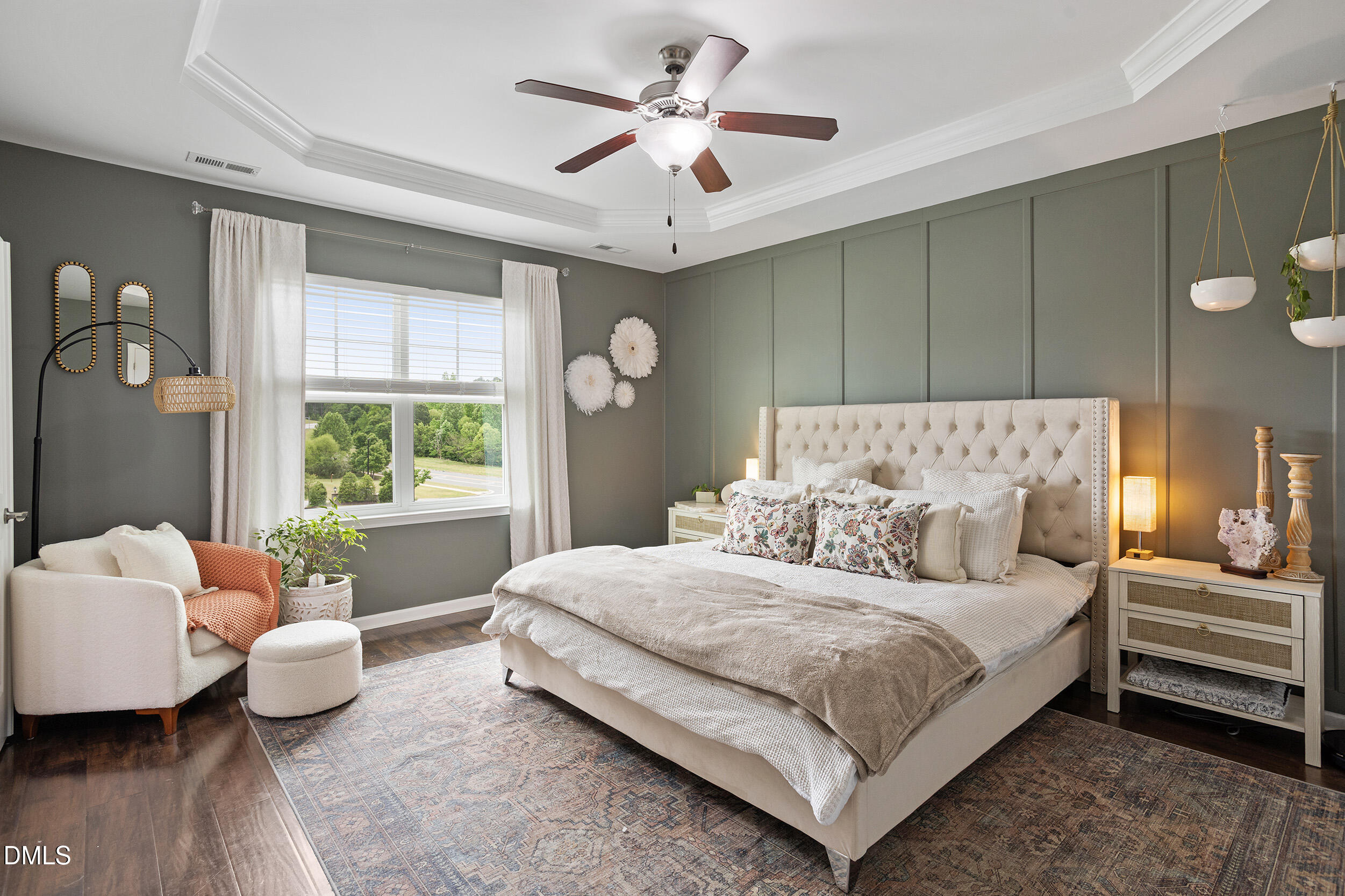 108 Zante Currant Road Durham, NC 27703 - Photo 23 of 33 a bedroom with a bed and a couch