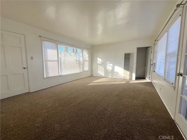 a view of livingroom and window