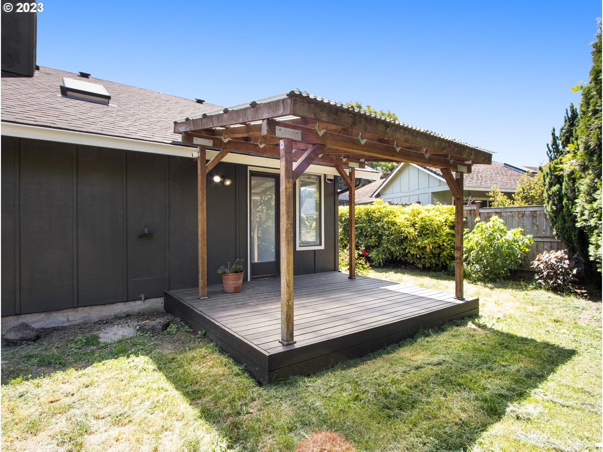 2883 Elysium Avenue Eugene, OR 97401 - Photo 16 of 21 a view of a house with backyard and sitting area