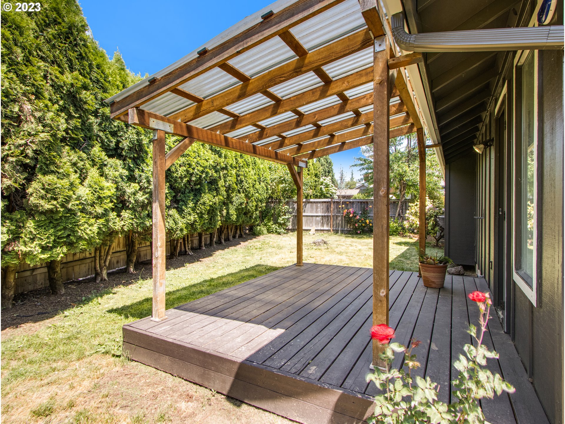 2883 Elysium Avenue Eugene, OR 97401 - Photo 17 of 21 a view of yard with patio
