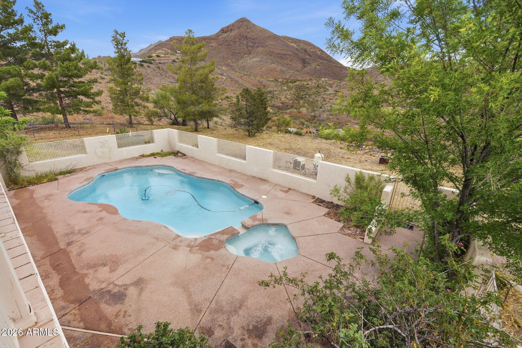 428 Camino Canoa Rio Rico, AZ 85648 - Photo 44 of 56 a view of a swimming pool with a yard