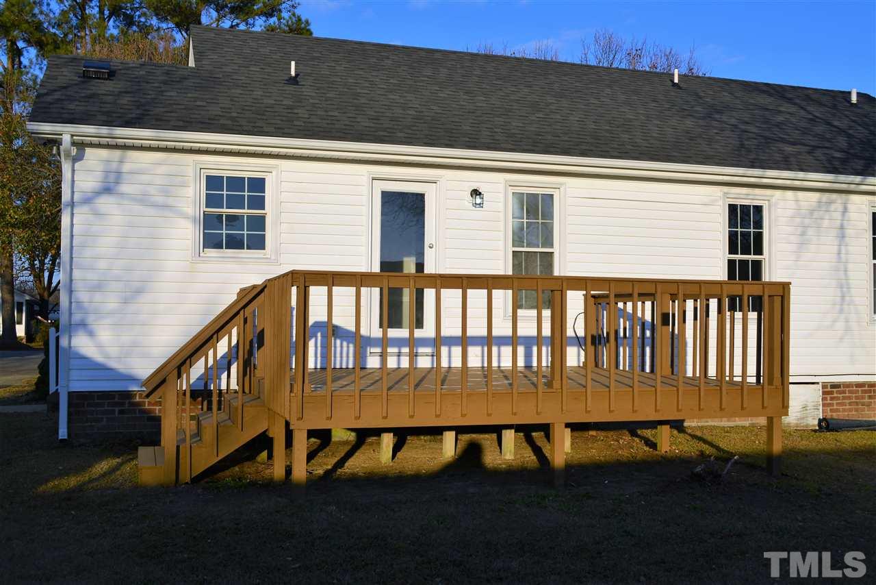 1603 Friendly Road Dunn, NC 28334 - Photo 19 of 24 with new deck floor & rails and new stain