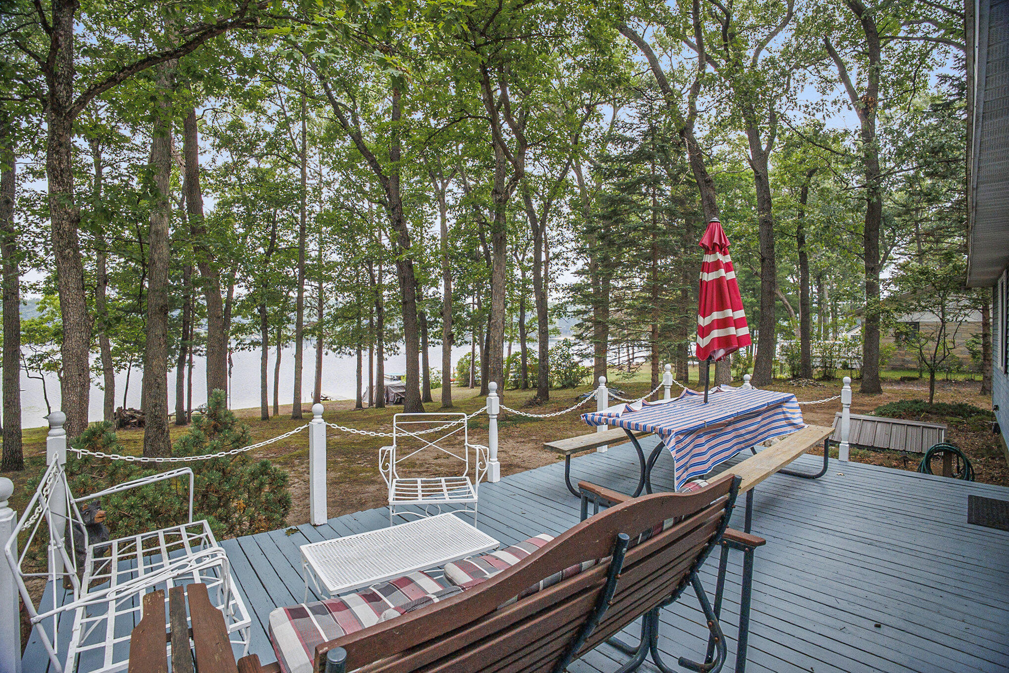 73 South Maple Road Branch, MI 49402 - Photo 4 of 28 Deck View