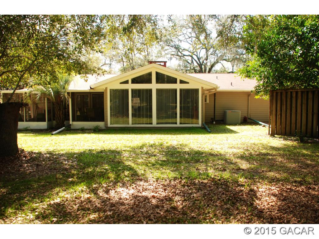 7900 Southwest 8th Avenue Gainesville, FL 32607 - Photo 21 of 24 Rear View of Residence