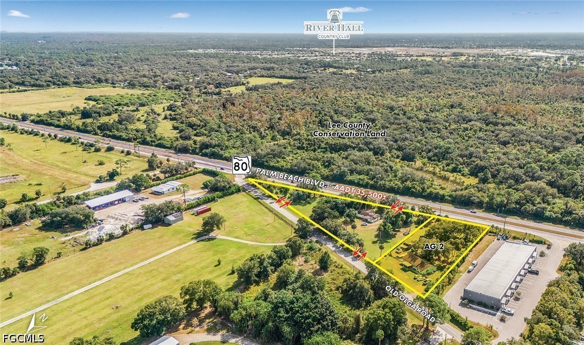 16340 Old Olga Road Alva, FL 33920 - Photo 4 of 6 a view of a city