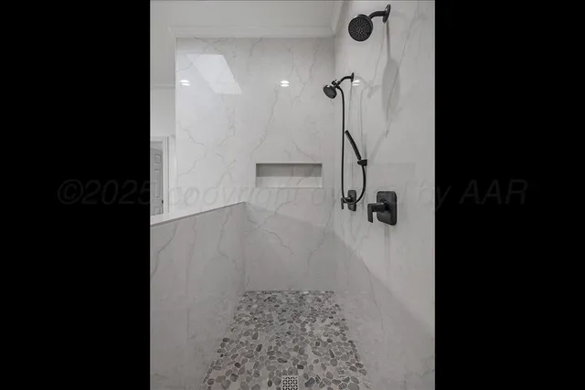 a picture of a bathroom shower