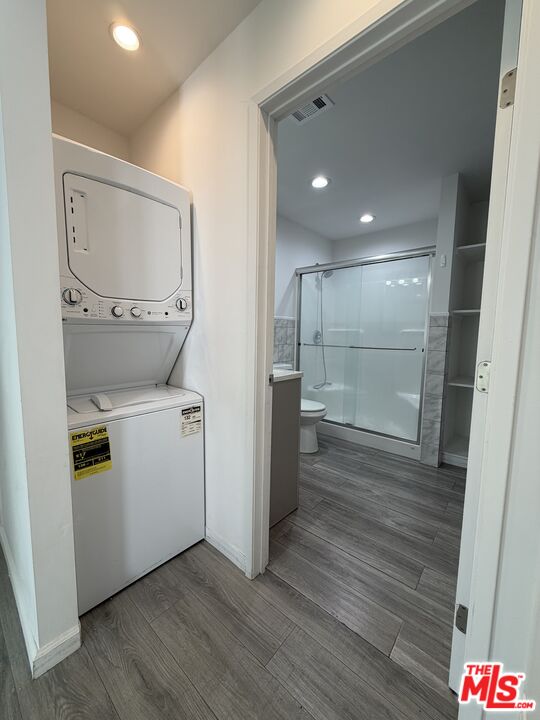 18601 Hiawatha Street Porter Ranch, CA 91326 - Photo 9 of 22 a view of hallway with wooden floor