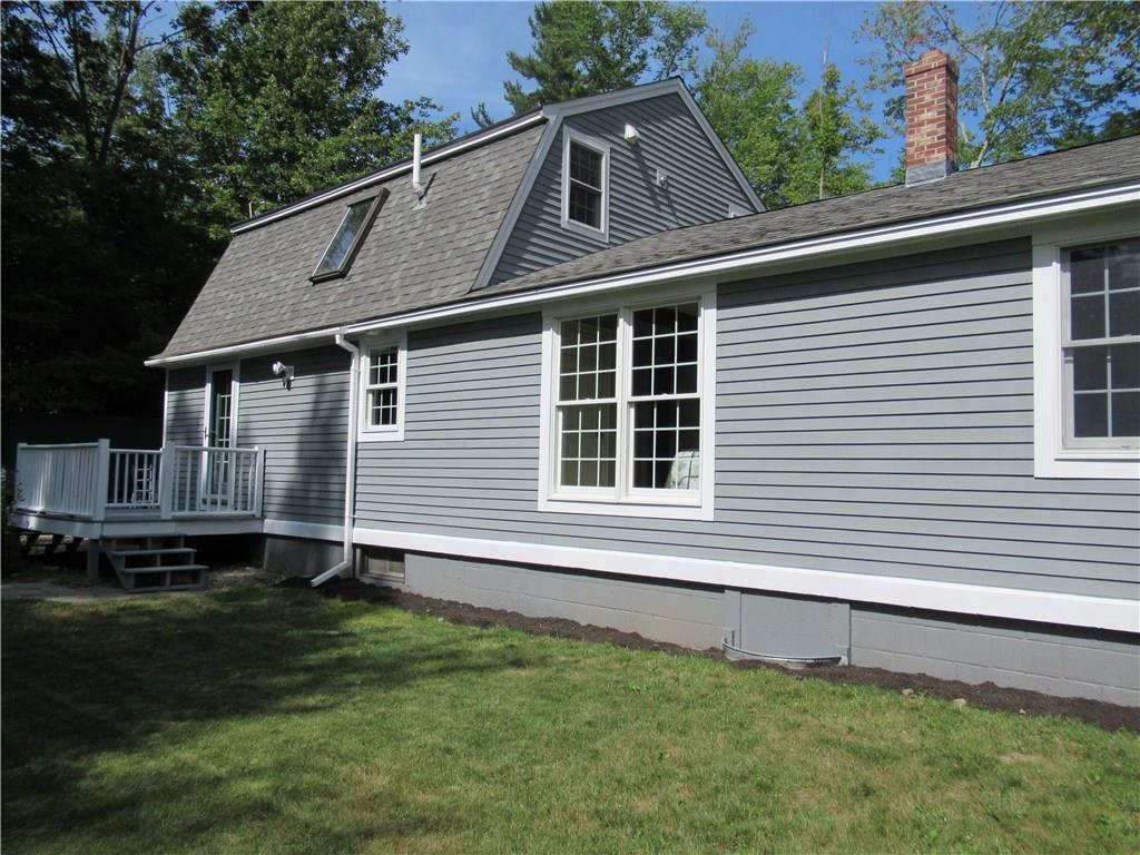 81 Old Post Road York, ME 03909 - Photo 19 of 22 Back of house with a deck near back...