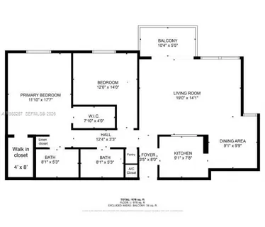 $315,000 | 430 Golden Isles Drive, Unit 201, Hallandale Beach, FL 33009