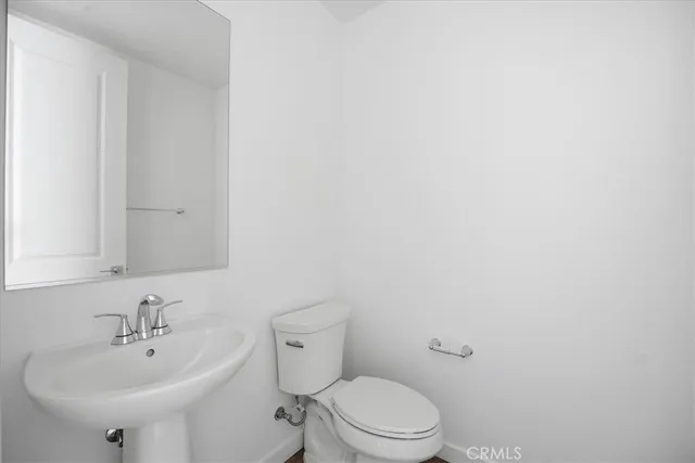 a view of a hallway with entryway