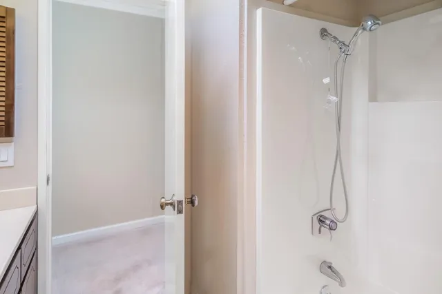 an empty room with a empty space