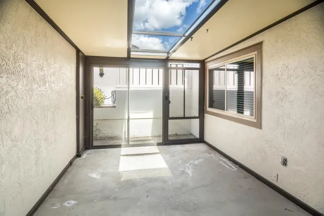 a house with trees in front of it