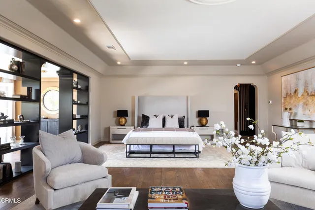 a kitchen with a refrigerator and window