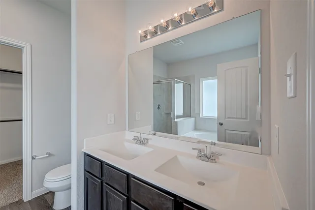 a white bath tub sitting in a bathroom