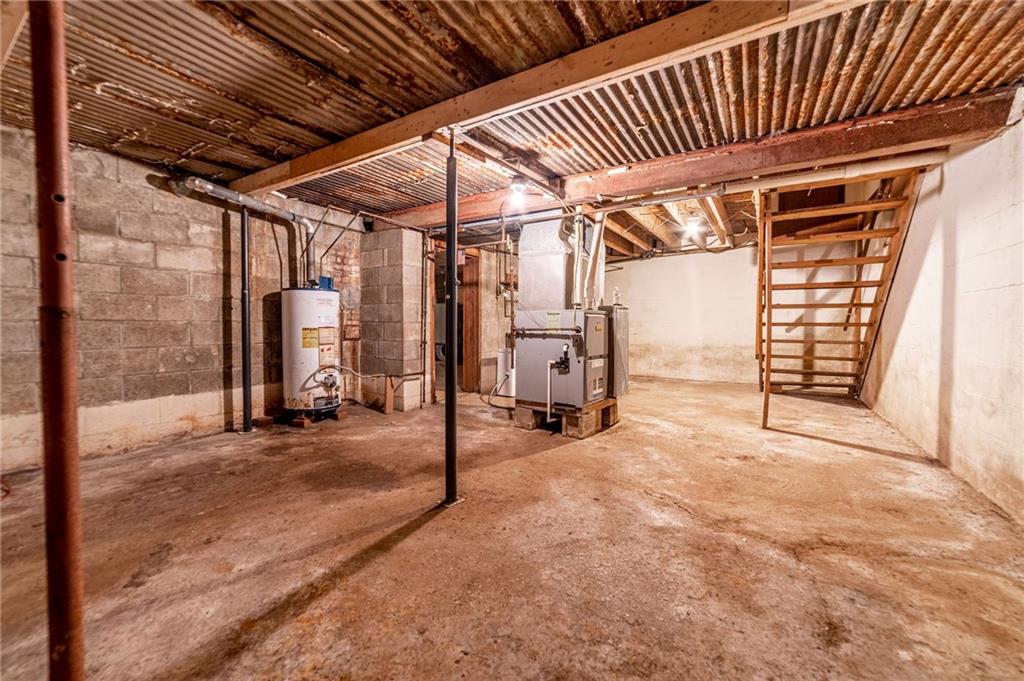 144 Cooper Road Cabot, PA 16023 - Photo 25 of 25 a view of a big room with wooden walls