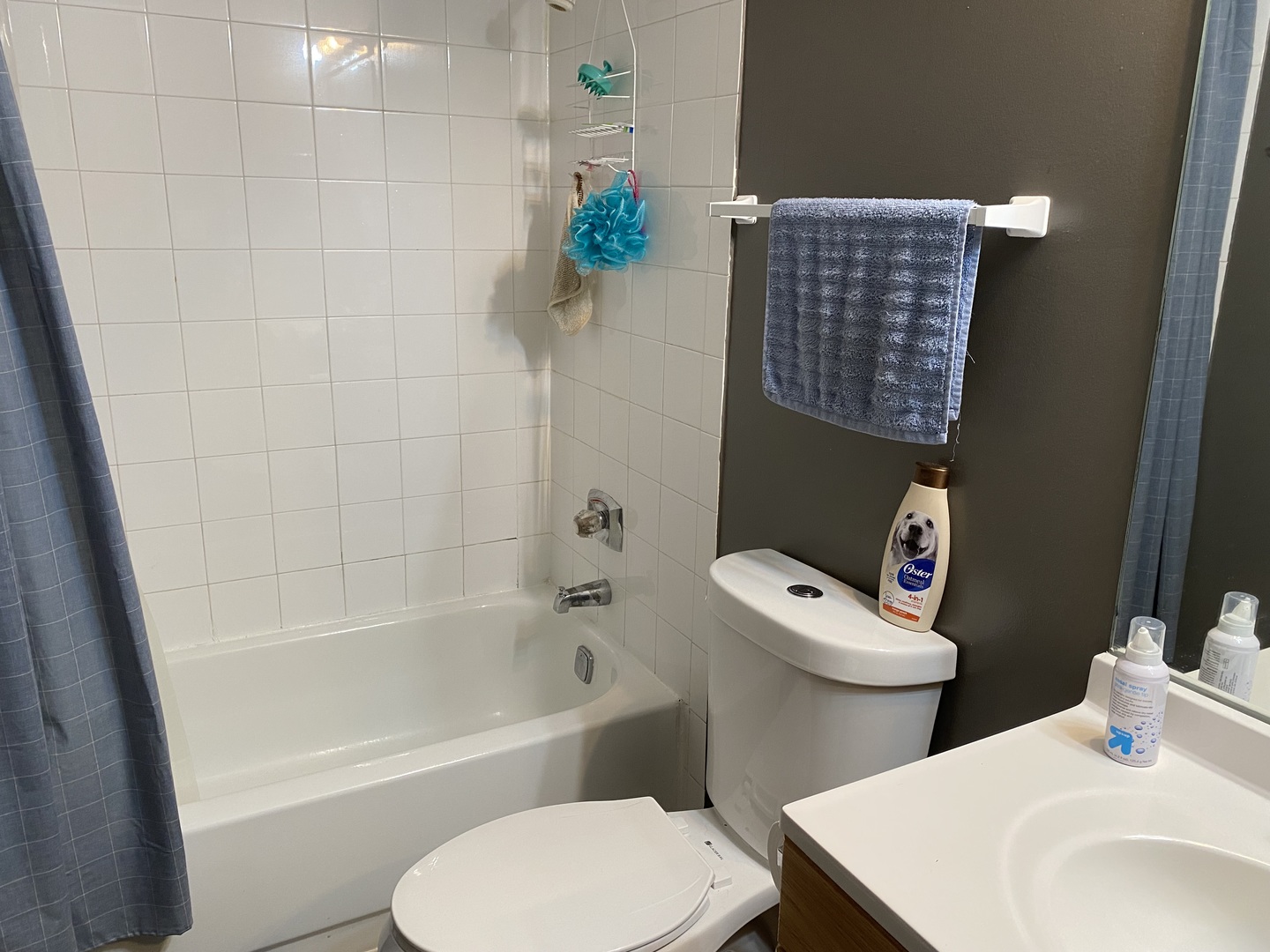 2038 North Rand Road, Unit 212 Palatine, IL 60074 - Photo 24 of 27 a white toilet sitting next to a bath tub