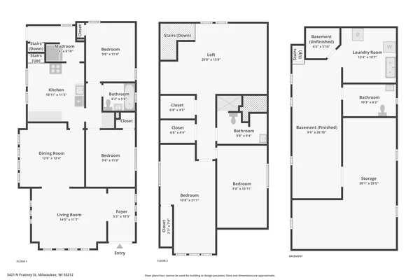 $399,900 | 3421 North Fratney Street, Milwaukee, WI 53212