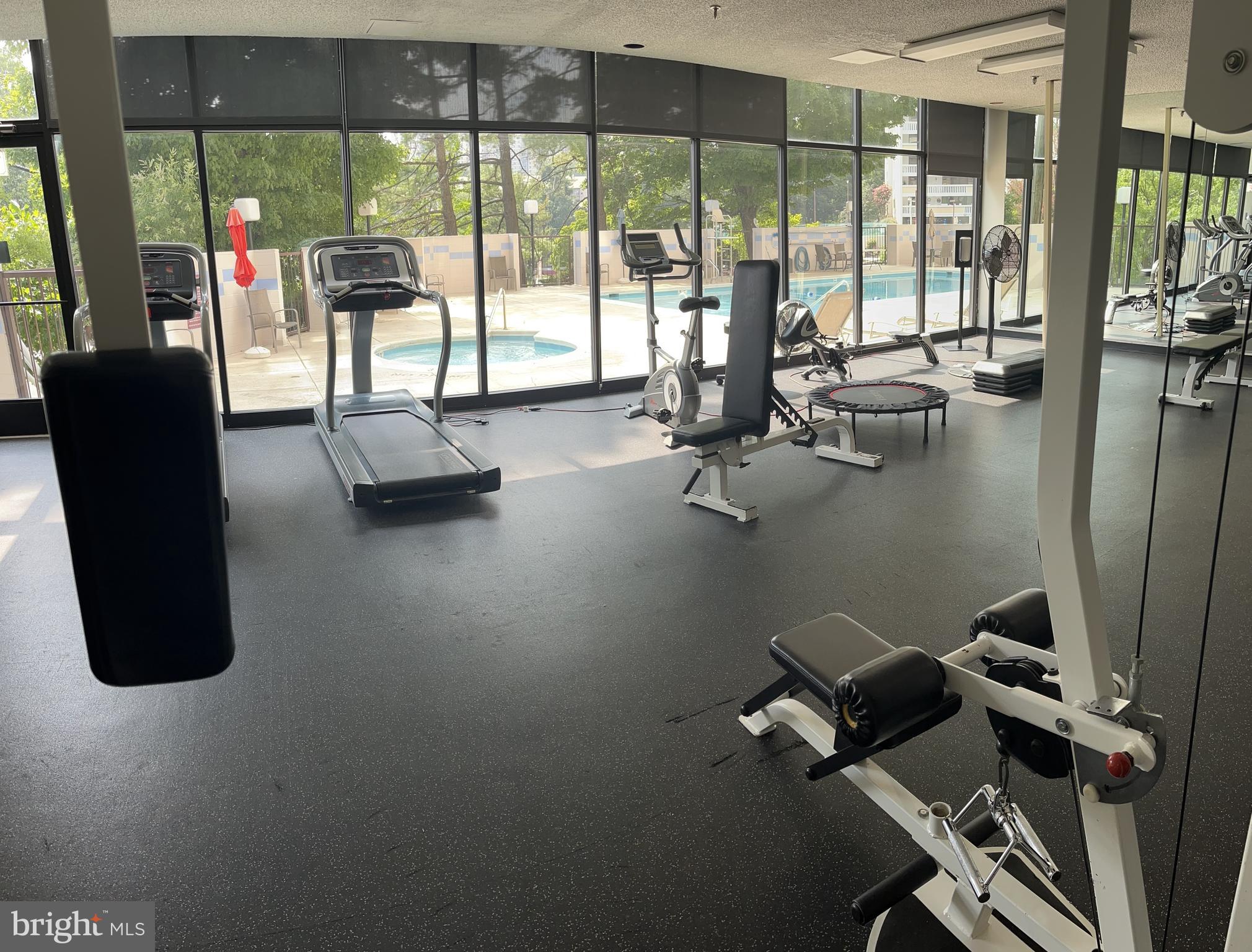 5911 Edsall Road, Unit 406 Alexandria, VA 22304 - Photo 38 of 44 FITNESS CENTER