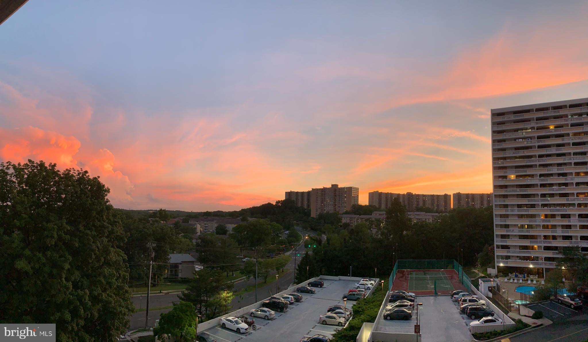 5911 Edsall Road, Unit 406 Alexandria, VA 22304 - Photo 5 of 44 VIEW OF SUNSET