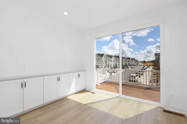 a view of an empty room with window