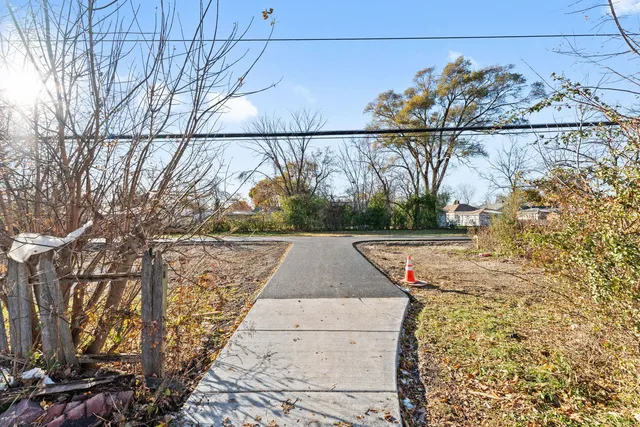 a view of outdoor space and yard