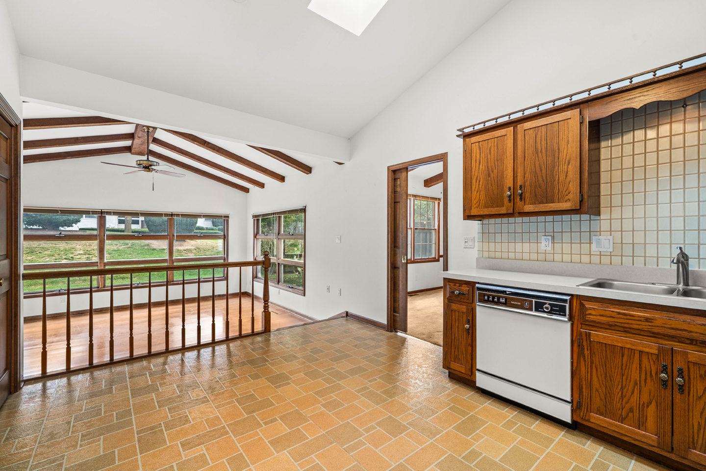 7 Douglas Drive Sugar Grove, IL 60554 - Photo 12 of 38 a view of a kitchen with a sink and cabinets