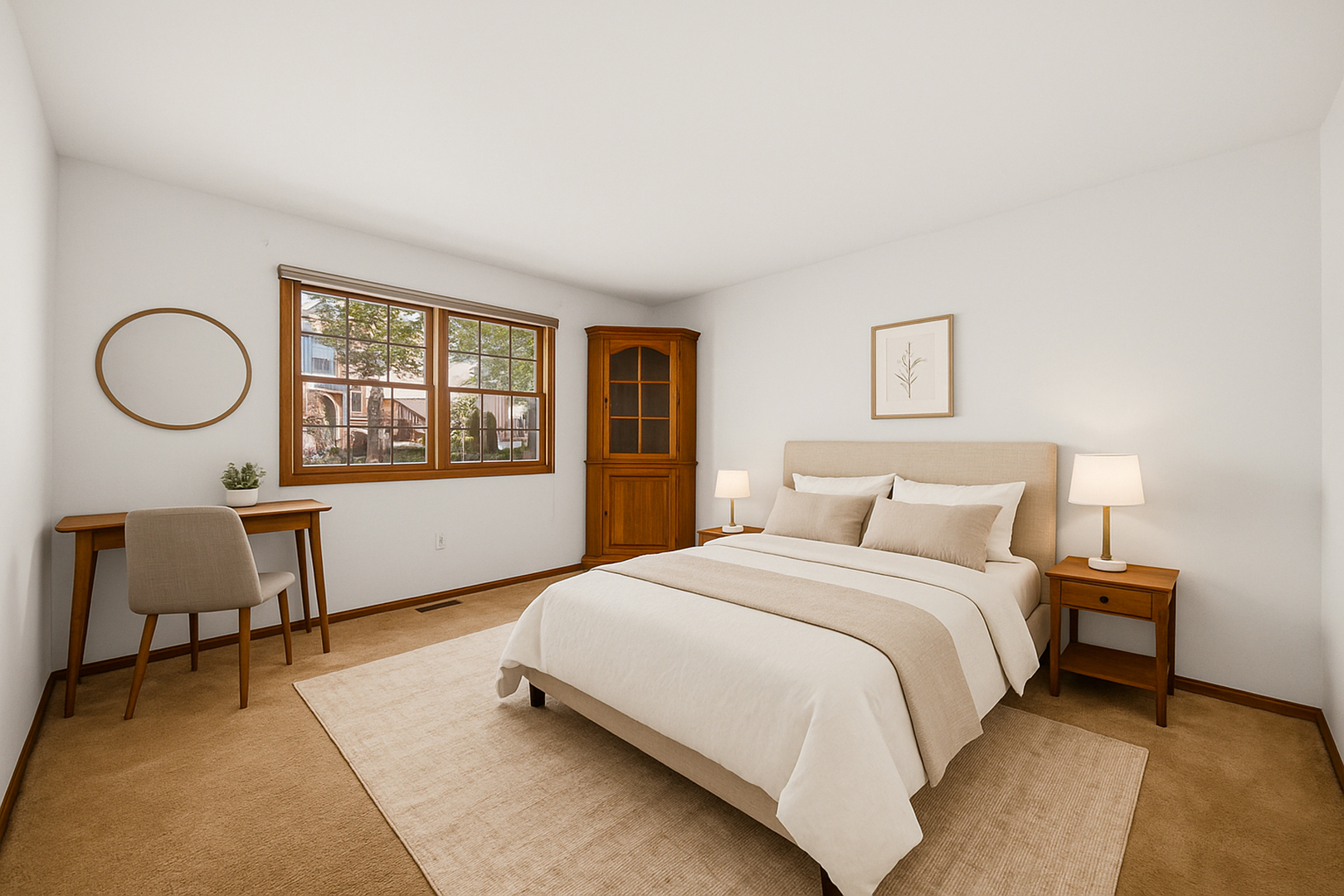 7 Douglas Drive Sugar Grove, IL 60554 - Photo 25 of 38 a bedroom with a bed a couch and a window