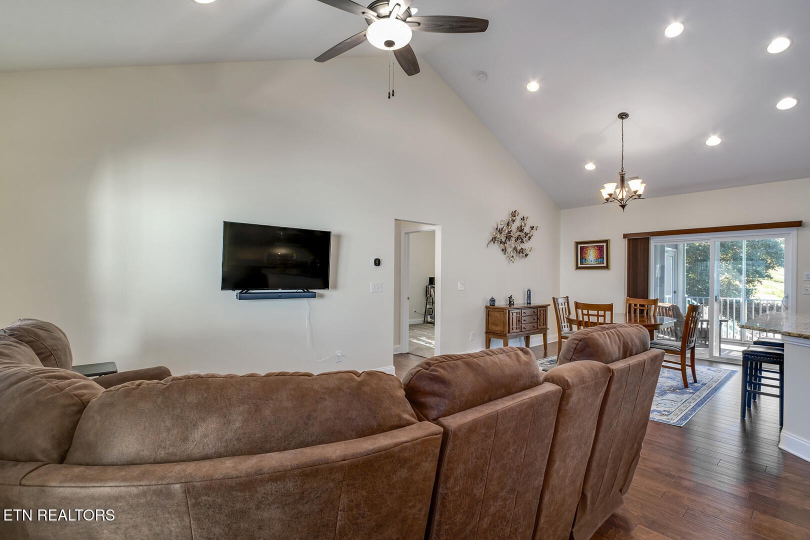 134 Daleyuhski Way Loudon, TN 37774 - Photo 11 of 54 a living room with furniture and a flat screen tv