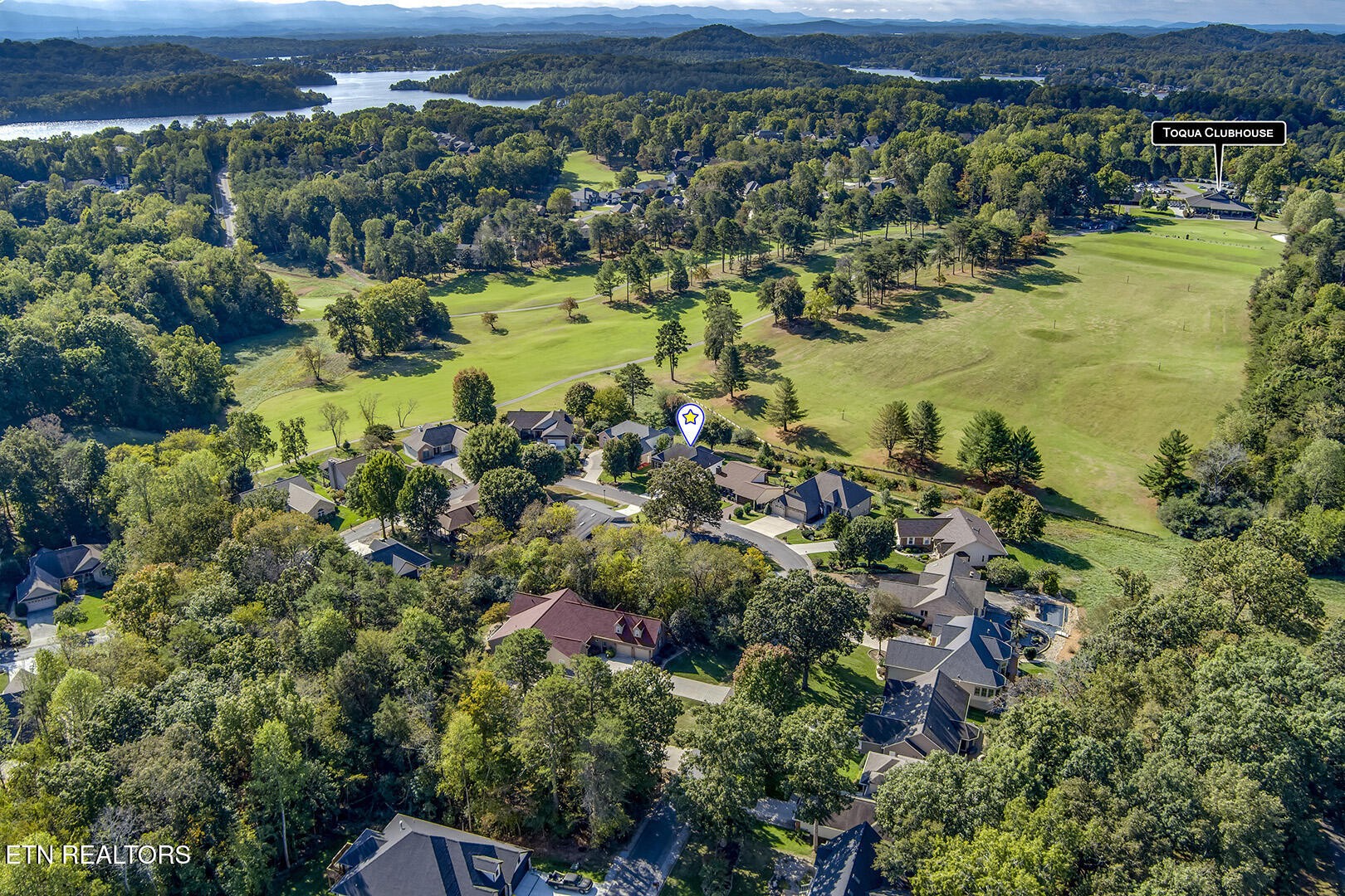 134 Daleyuhski Way Loudon, TN 37774 - Photo 50 of 54 an aerial view of residential houses with outdoor space
