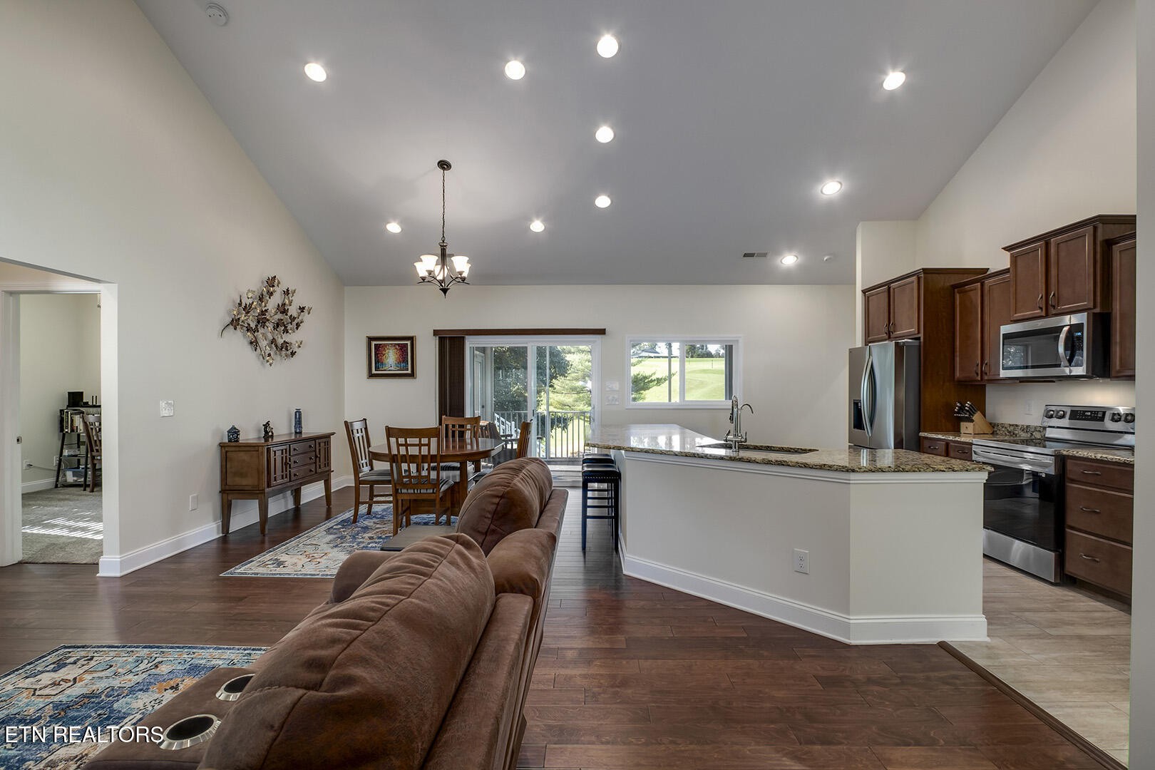 134 Daleyuhski Way Loudon, TN 37774 - Photo 7 of 54 a living room with stainless steel appliances furniture and a view of kitchen