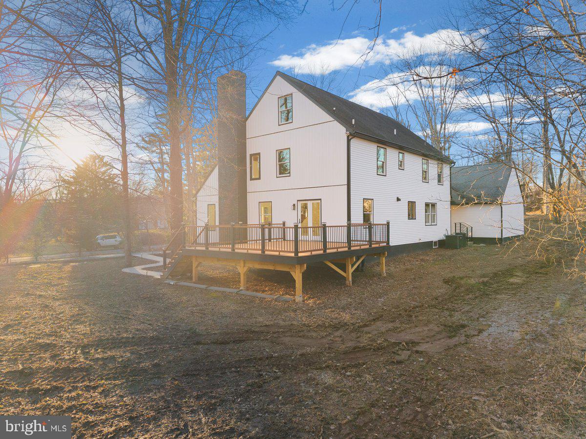 144 Van Dyke Road Hopewell, NJ 08525 - Photo 48 of 59 a view of pool with a big yard and large trees