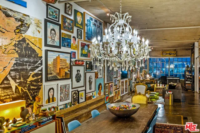 a view of a chairs and table in a patio