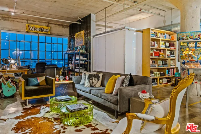 a outdoor living space with patio furniture