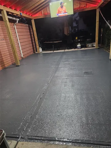 a view of outdoor space and deck