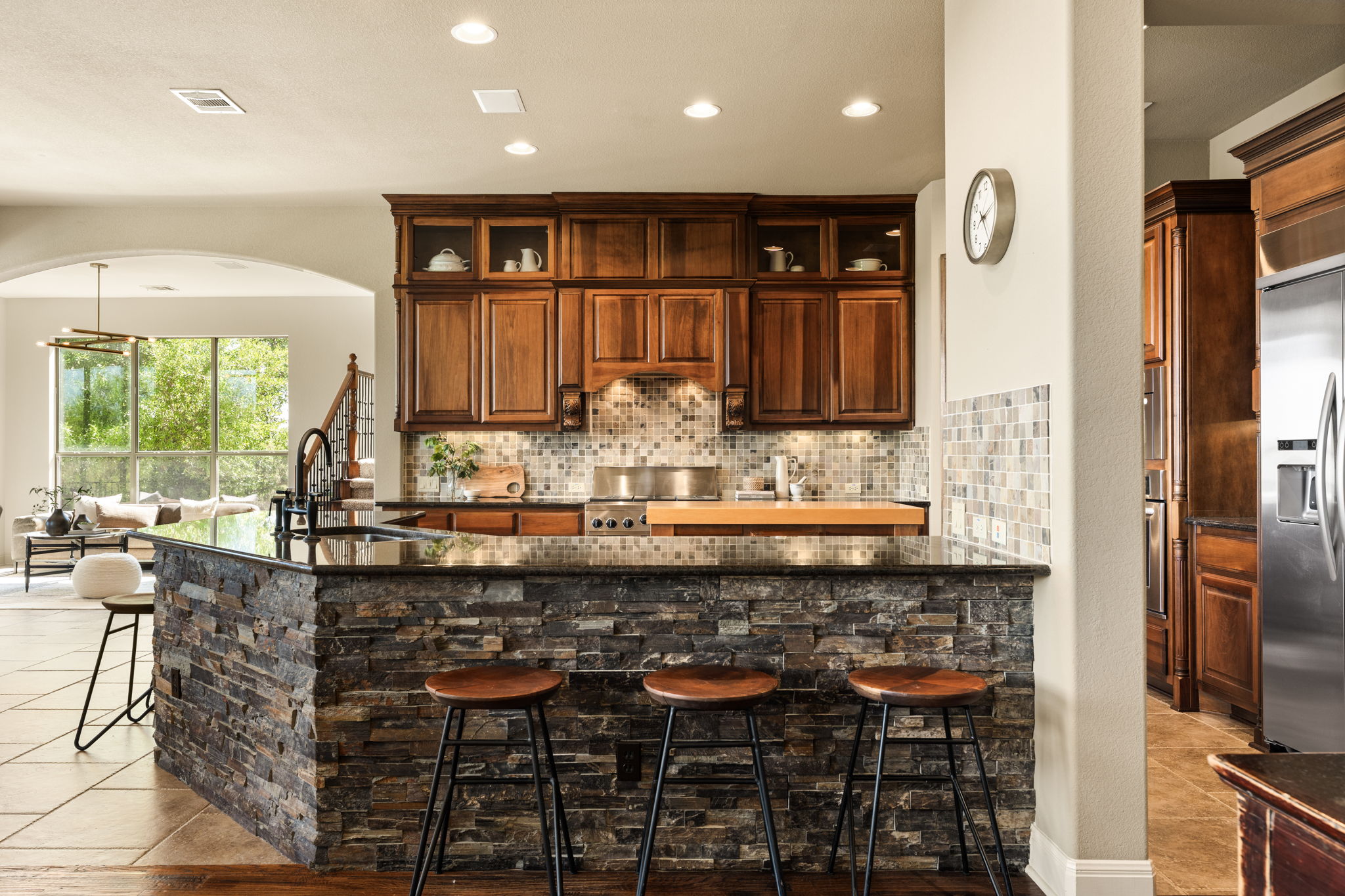 205 Emerald Ridge Drive Austin, TX 78732 - Photo 8 of 40 a kitchen with lots of counter top space