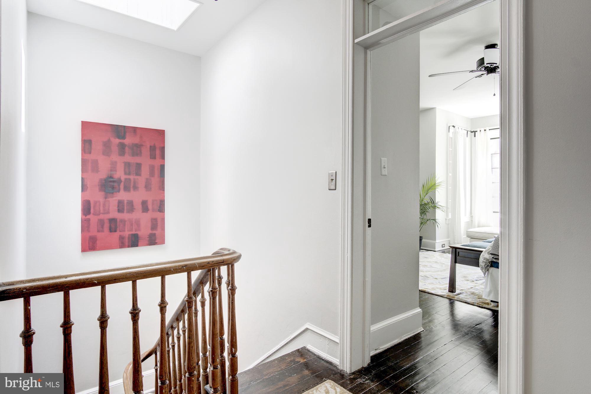 210 E Street Northeast Washington, DC 20002 - Photo 13 of 32 Hallway with skylight