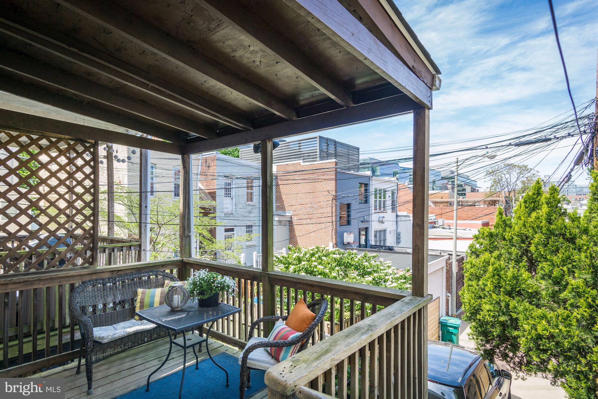 210 E Street Northeast Washington, DC 20002 - Photo 27 of 32 Rear deck