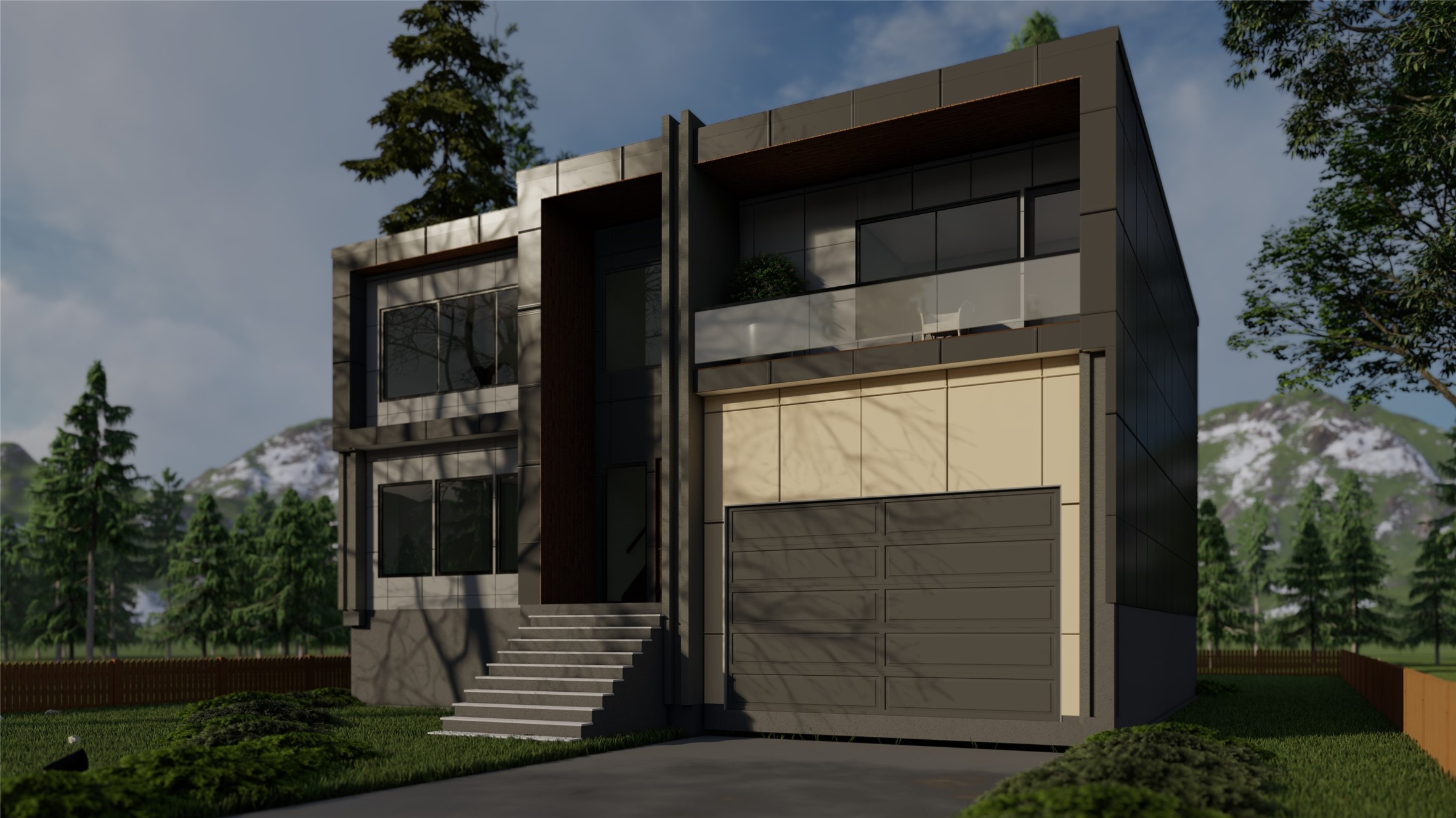 4301 Effie Street Bellaire, TX 77401 - Photo 9 of 14 a yellow house with trees in front of it